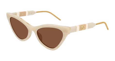 gg0597s 2 gucci beige|Designer Cat Eye Sunglasses For Women .